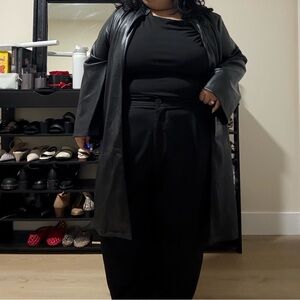 Marc New York Black Leather Jacket